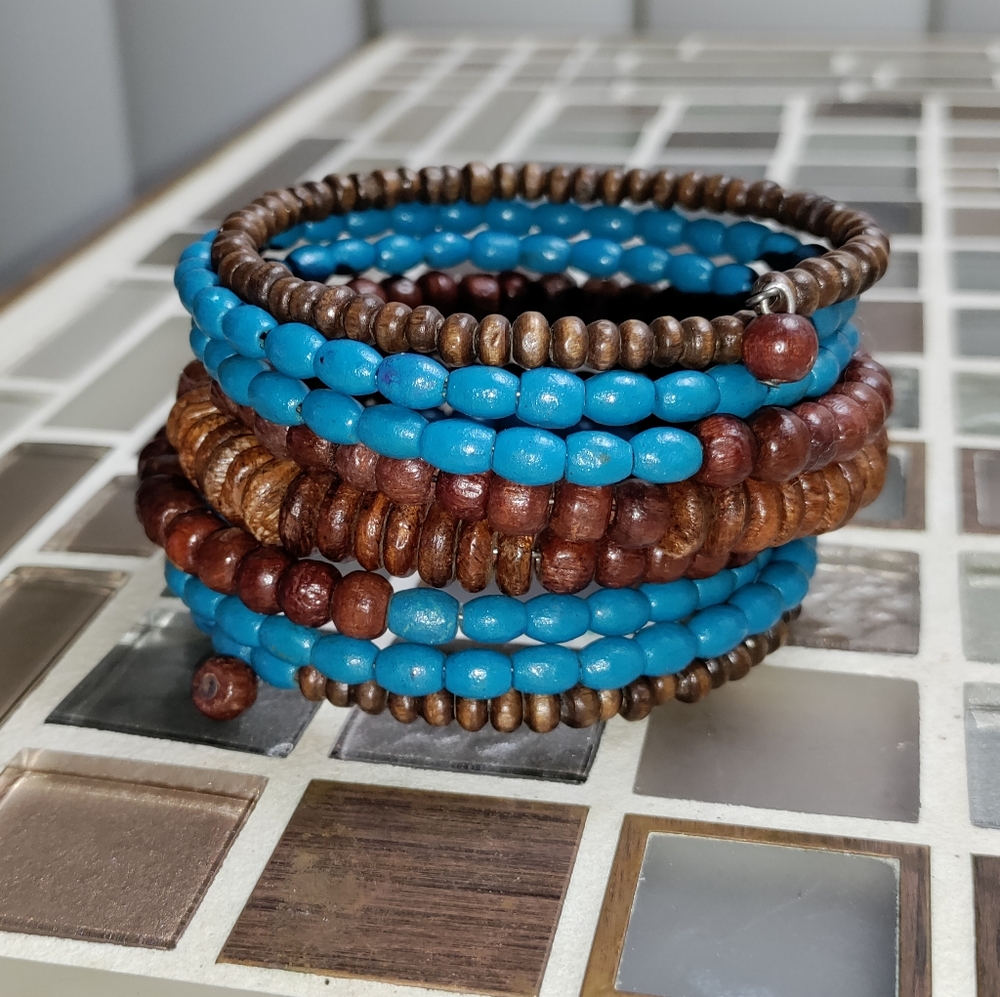 Boho Wooden bracelet